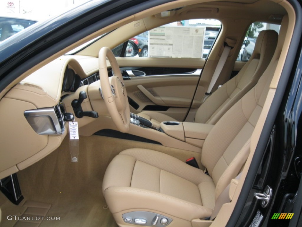 Luxor Beige Interior 2011 Porsche Panamera S Photo #50021908