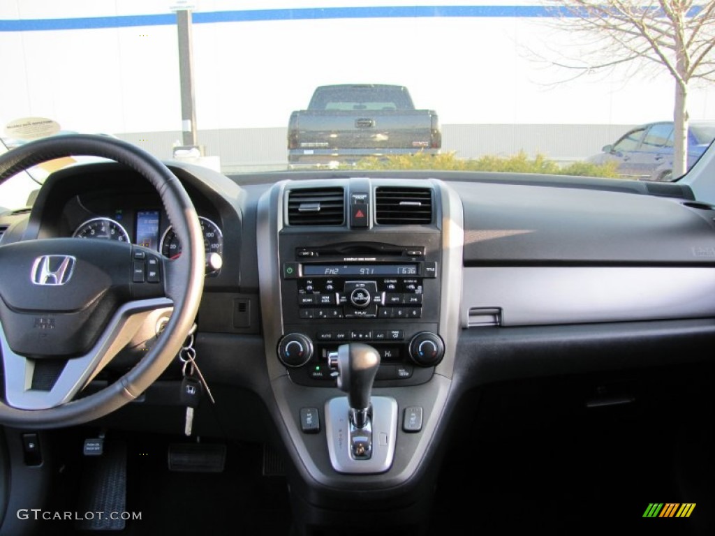 2010 CR-V EX-L AWD - Alabaster Silver Metallic / Black photo #13