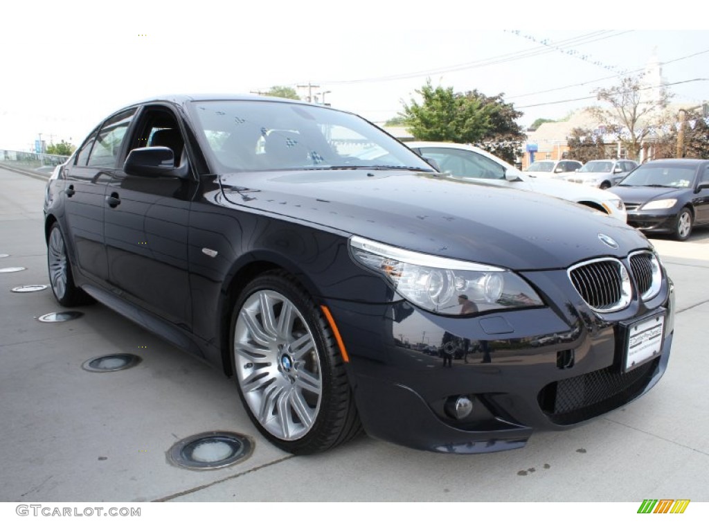 Carbon Black Metallic 2010 BMW 5 Series 550i Sedan Exterior Photo #50022796