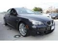 Carbon Black Metallic 2010 BMW 5 Series 550i Sedan Exterior