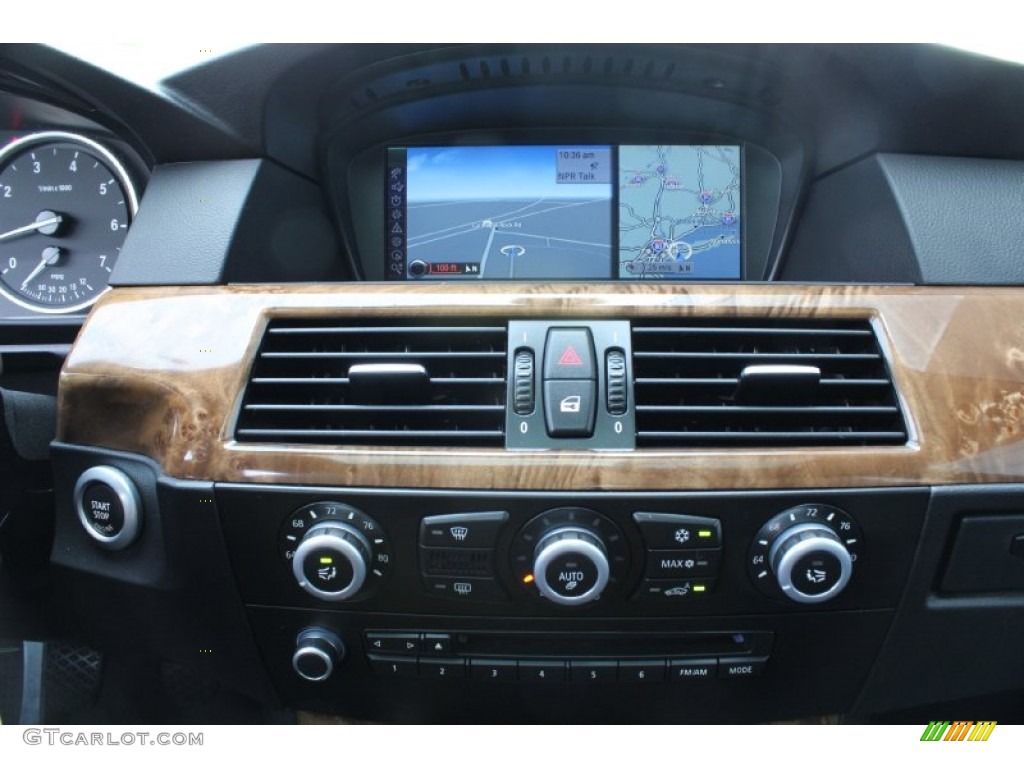 2010 BMW 5 Series 550i Sedan Controls Photo #50022898