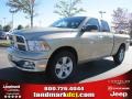 2011 White Gold Dodge Ram 1500 Big Horn Quad Cab  photo #1