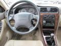 Beige 2000 Subaru Outback Limited Wagon Dashboard