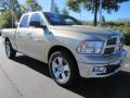 2011 White Gold Dodge Ram 1500 Big Horn Quad Cab  photo #4