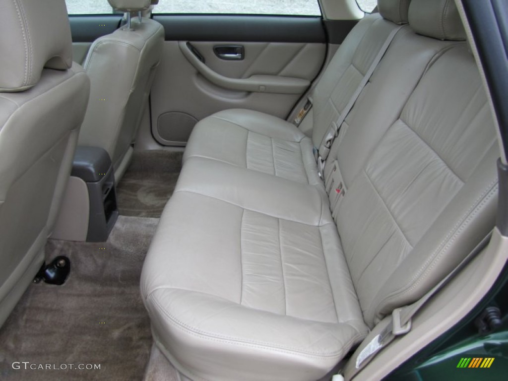 Beige Interior 2000 Subaru Outback Limited Wagon Photo #50023378