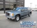 2008 Stealth Gray Metallic GMC Sierra 1500 SLE Crew Cab 4x4  photo #1