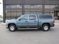 2008 Stealth Gray Metallic GMC Sierra 1500 SLE Crew Cab 4x4  photo #2