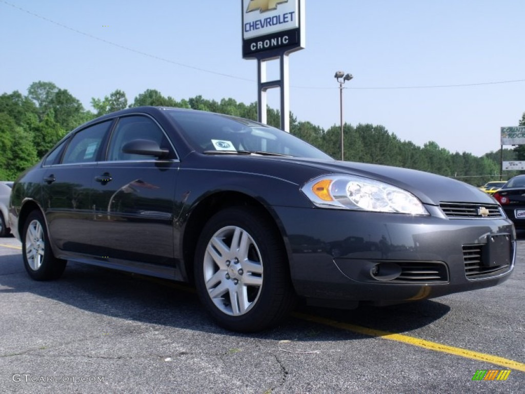 2011 Impala LT - Cyber Gray Metallic / Gray photo #1