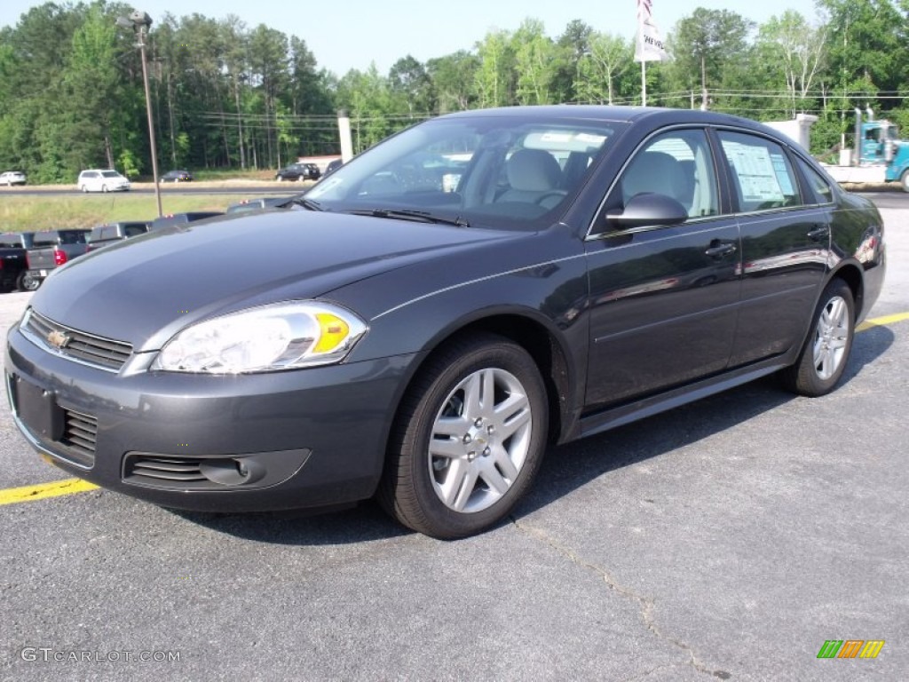 2011 Impala LT - Cyber Gray Metallic / Gray photo #3