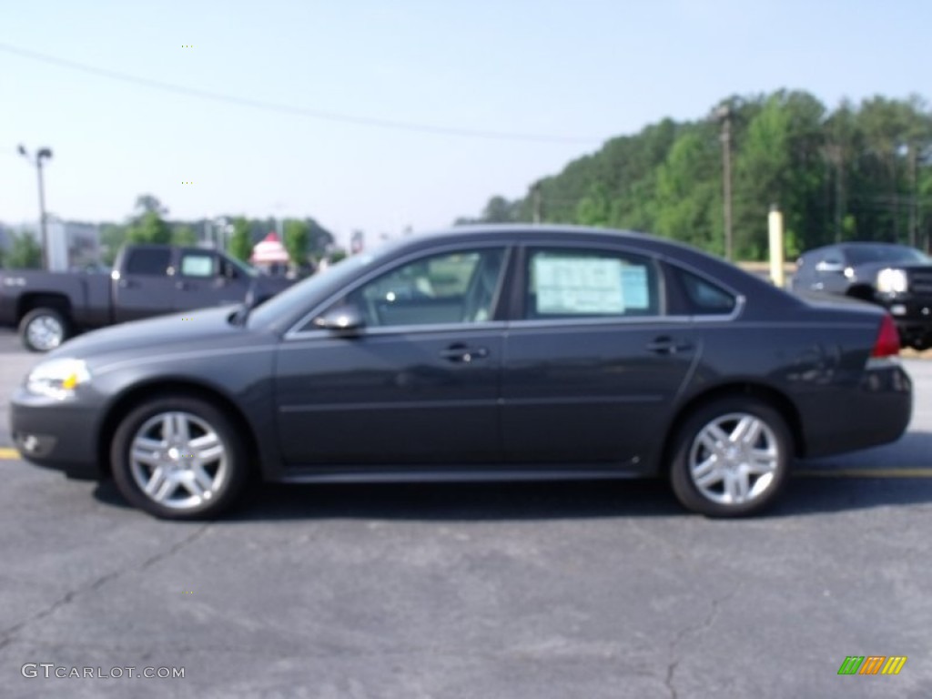 2011 Impala LT - Cyber Gray Metallic / Gray photo #4