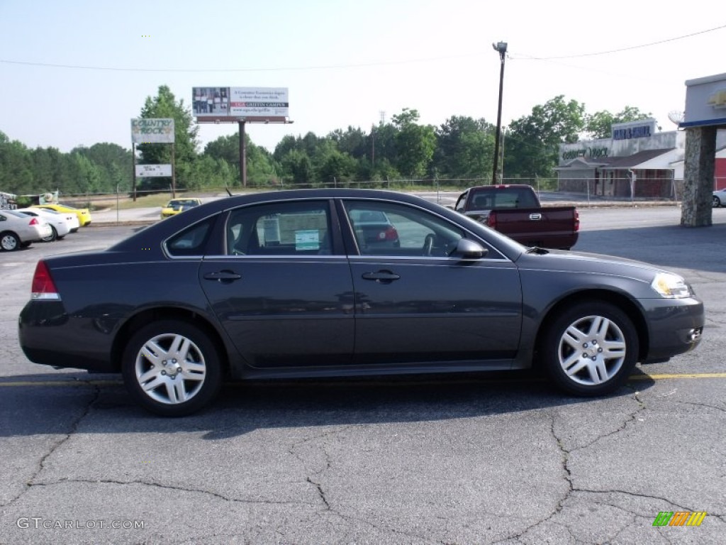 2011 Impala LT - Cyber Gray Metallic / Gray photo #8