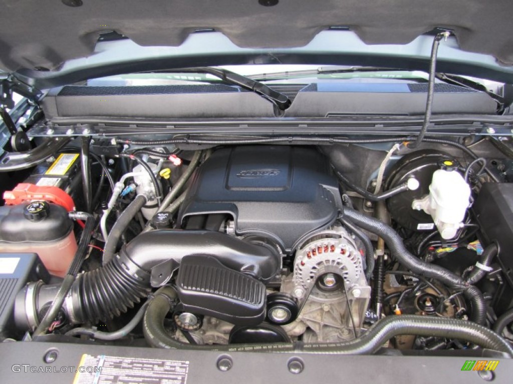 2008 GMC Sierra 1500 SLE Crew Cab 4x4 5.3 Liter OHV 16V Vortec V8 Engine Photo #50024080