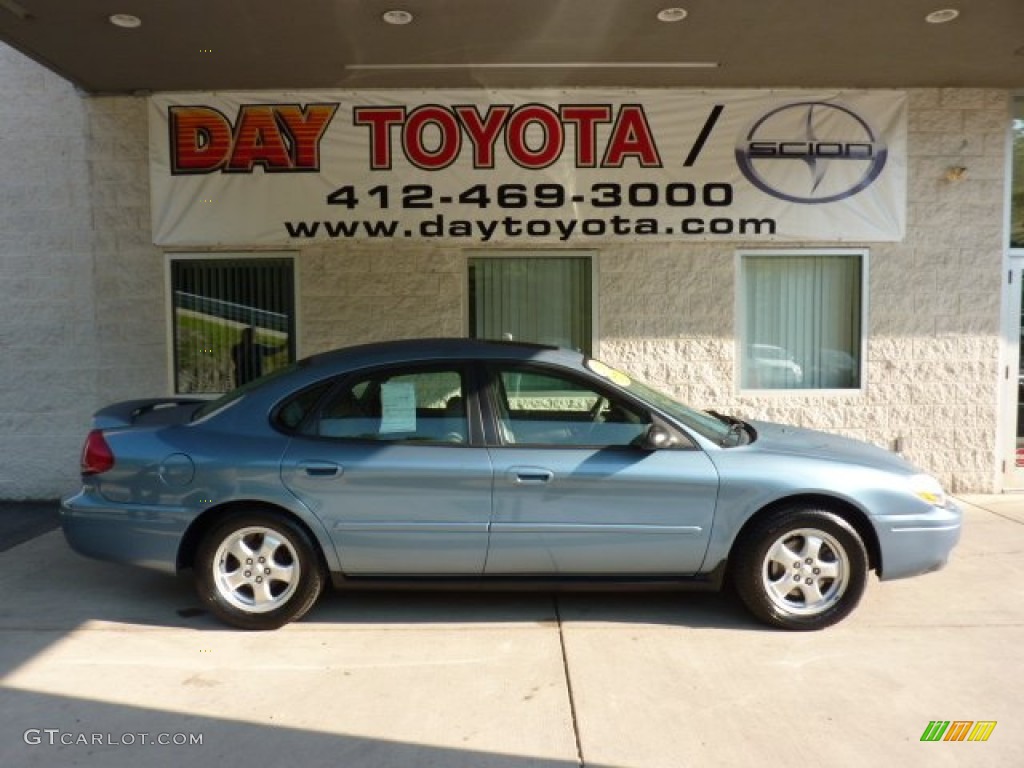 Windveil Blue Metallic Ford Taurus