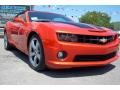 2011 Inferno Orange Metallic Chevrolet Camaro SS/RS Convertible  photo #2