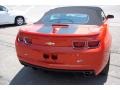 2011 Inferno Orange Metallic Chevrolet Camaro SS/RS Convertible  photo #9