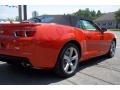 2011 Inferno Orange Metallic Chevrolet Camaro SS/RS Convertible  photo #10