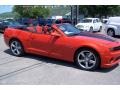 Inferno Orange Metallic - Camaro SS/RS Convertible Photo No. 17