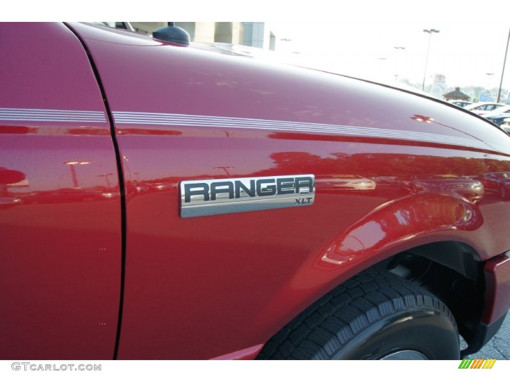 2006 Ranger XLT SuperCab - Redfire Metallic / Medium Dark Flint photo #15