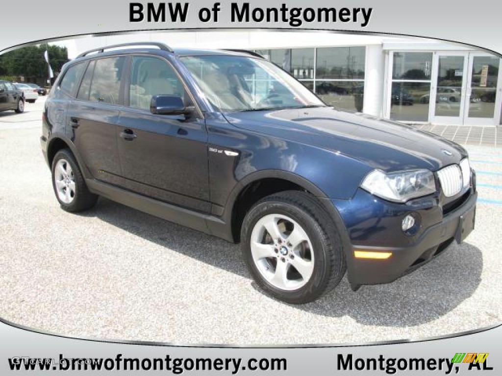 Monaco Blue Metallic BMW X3