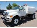 Oxford White 2007 Ford F750 Super Duty XL Chassis Regular Cab Water Truck