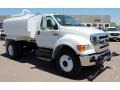  2007 F750 Super Duty XL Chassis Regular Cab Water Truck Oxford White