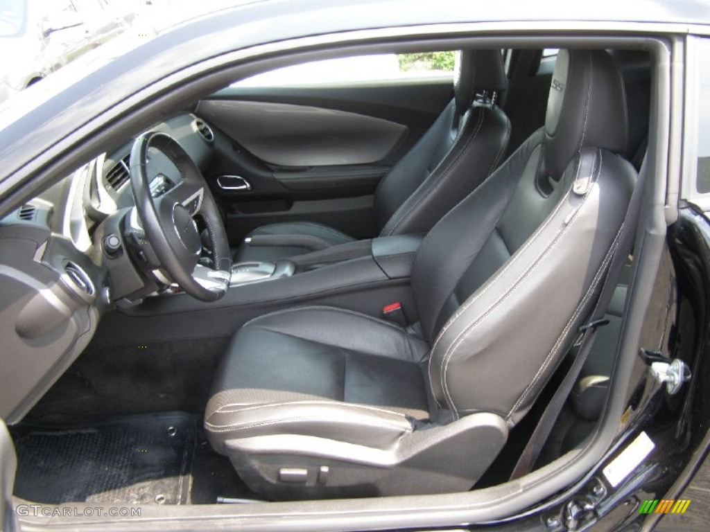 Black Interior 2010 Chevrolet Camaro SS/RS Coupe Photo #50028619