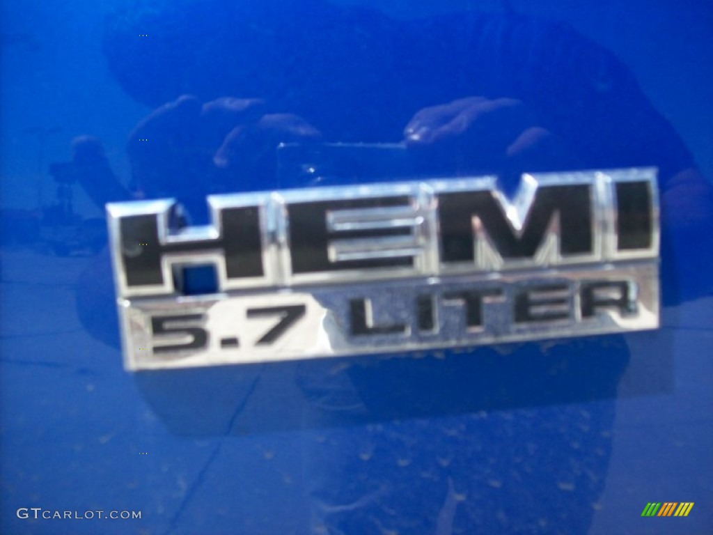 2007 Ram 1500 Sport Regular Cab 4x4 - Electric Blue Pearl / Medium Slate Gray photo #7