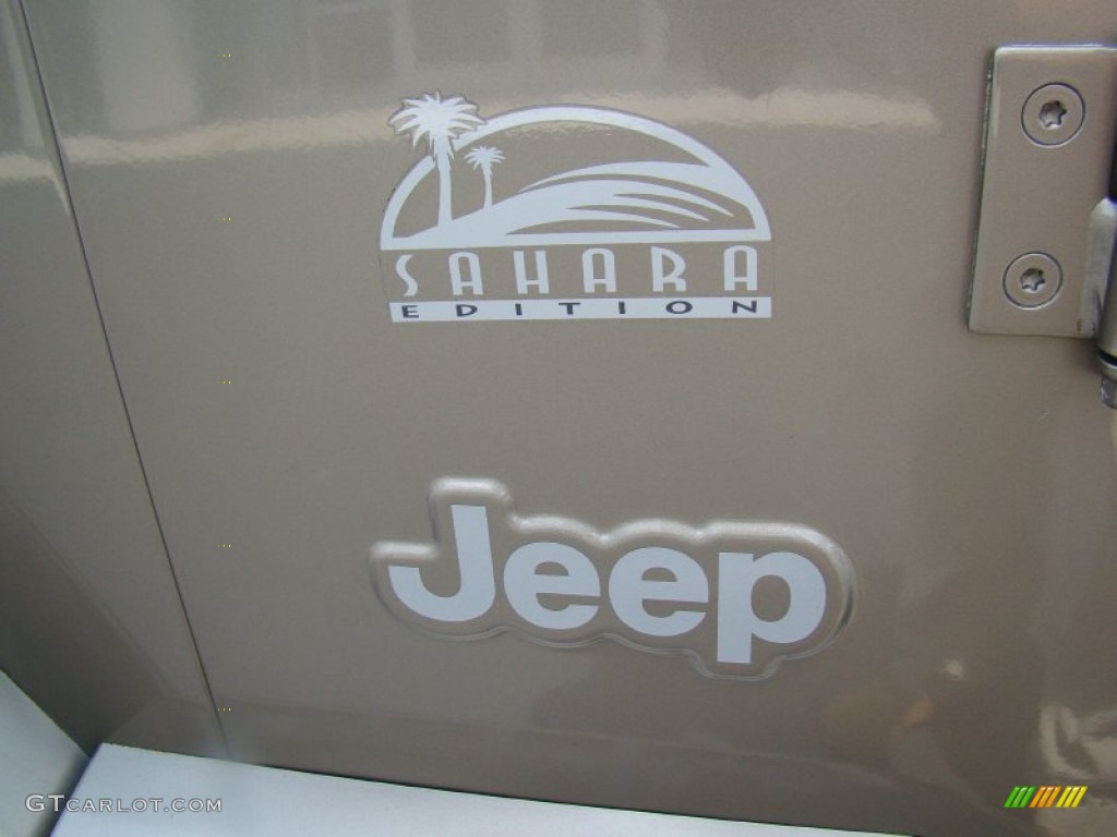 2004 Wrangler Sahara 4x4 - Light Khaki Metallic / Khaki photo #29