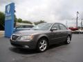 2009 Willow Gray Hyundai Sonata SE V6  photo #4