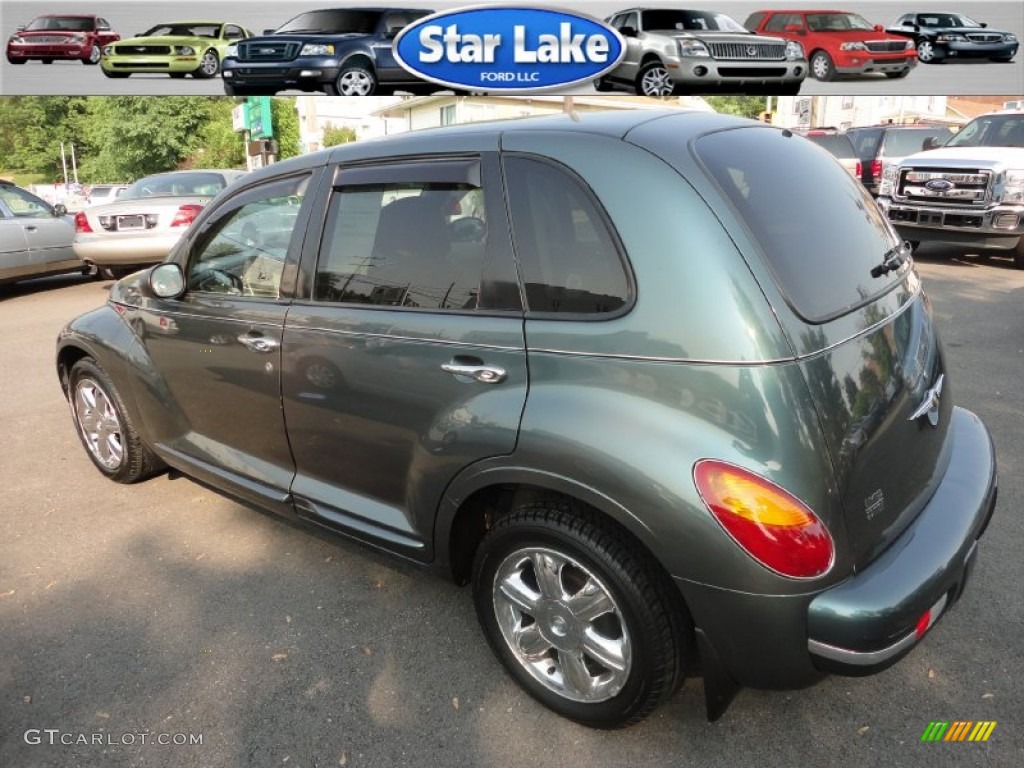 2003 PT Cruiser Limited - Onyx Green Pearl / Taupe/Pearl Beige photo #3