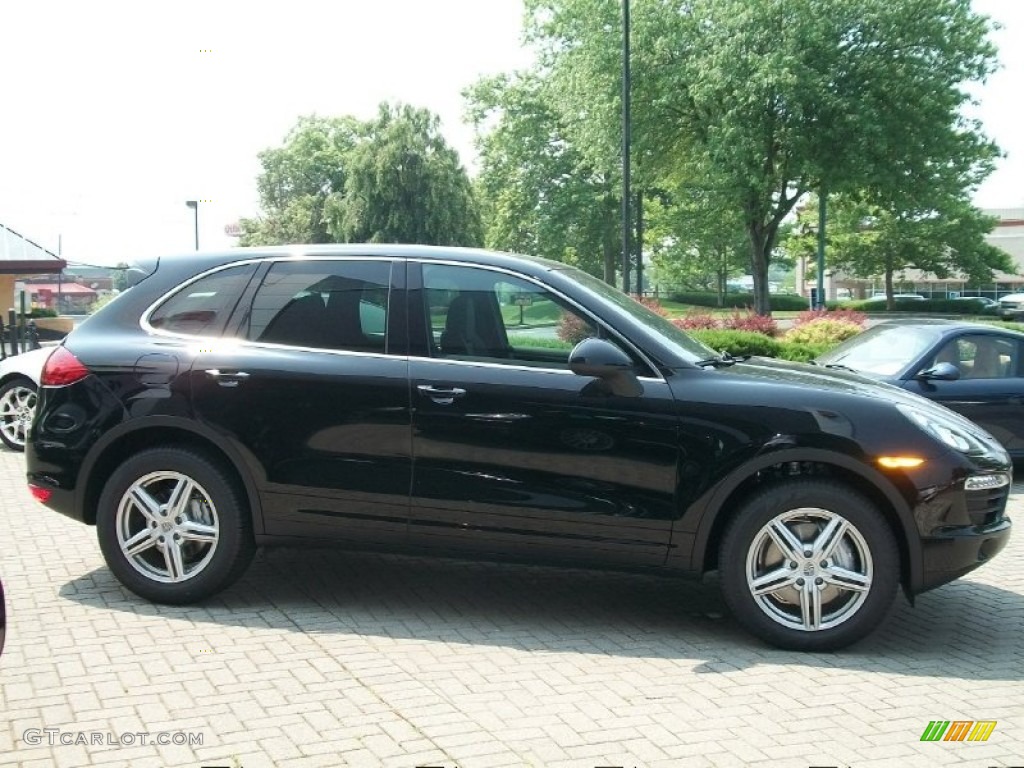 2011 Cayenne S - Black / Black photo #4