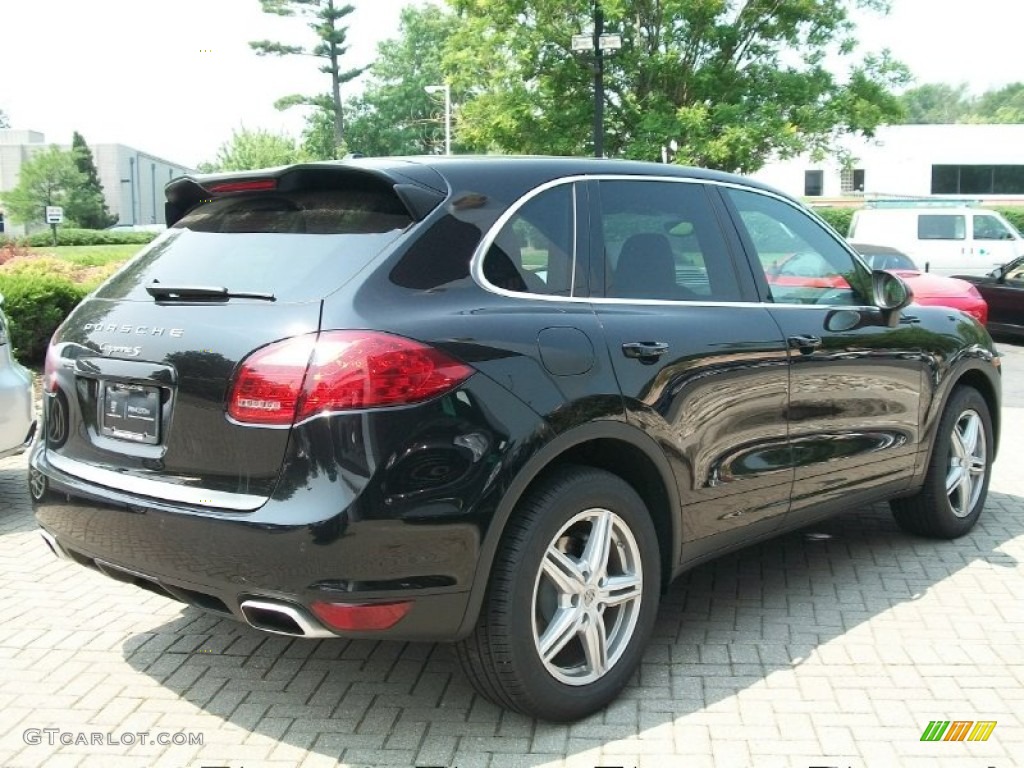 Black 2011 Porsche Cayenne S Exterior Photo #50030500