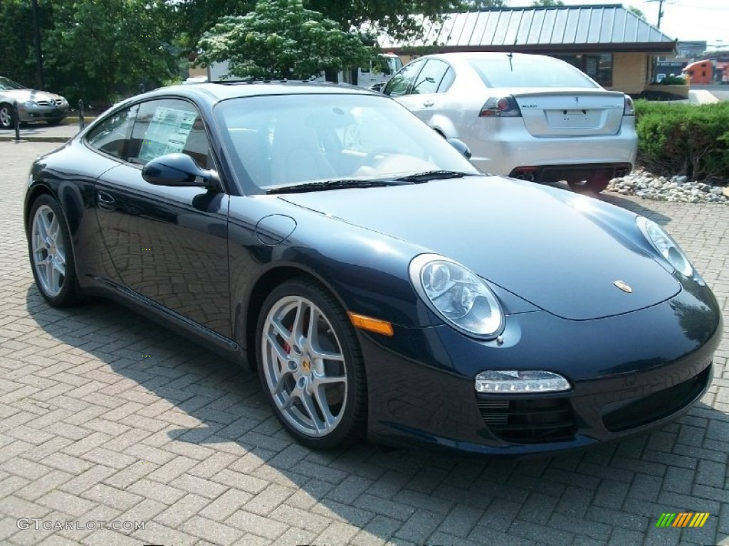 Dark Blue Metallic 2011 Porsche 911 Carrera S Coupe Exterior Photo #50030869