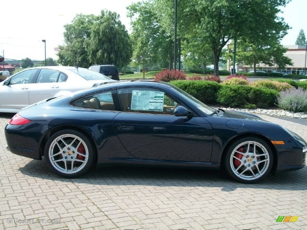 Dark Blue Metallic 2011 Porsche 911 Carrera S Coupe Exterior Photo #50030878