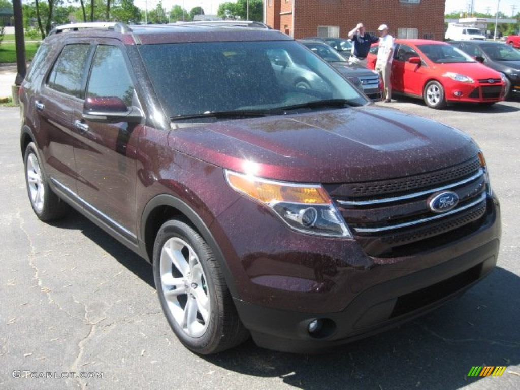 2011 Explorer Limited - Bordeaux Reserve Red Metallic / Charcoal Black photo #1