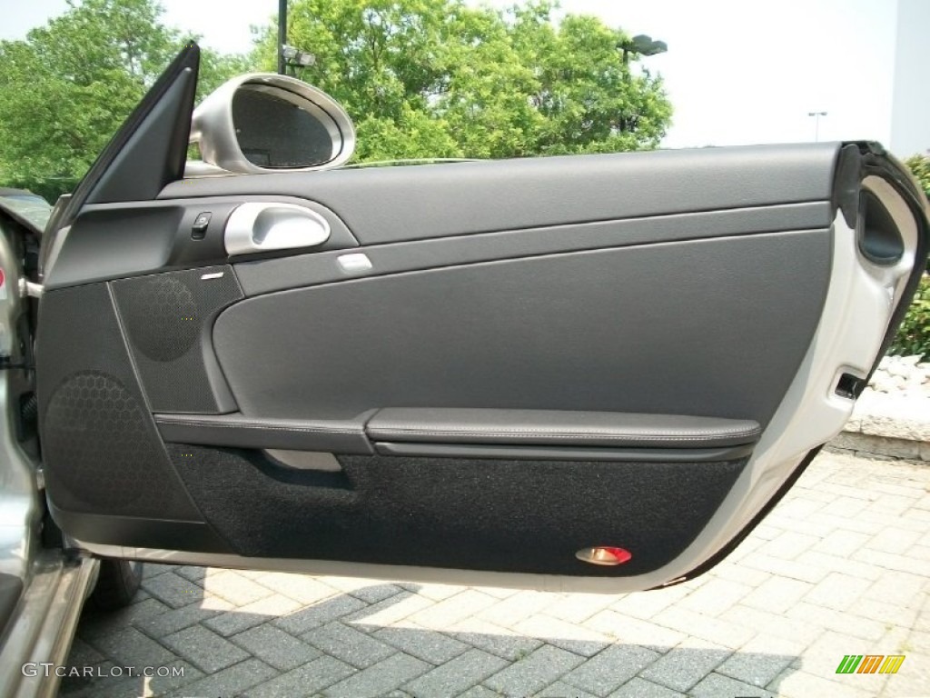 2011 Porsche Boxster S Black Door Panel Photo #50031598