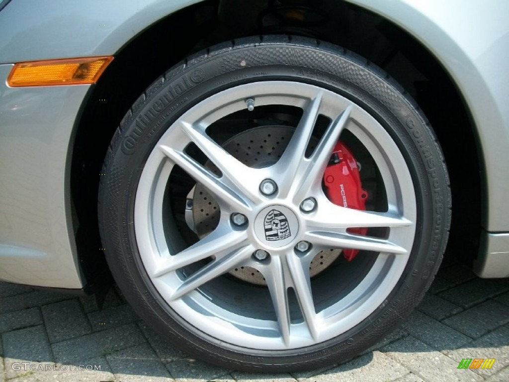 2011 Boxster S - Platinum Silver Metallic / Black photo #27