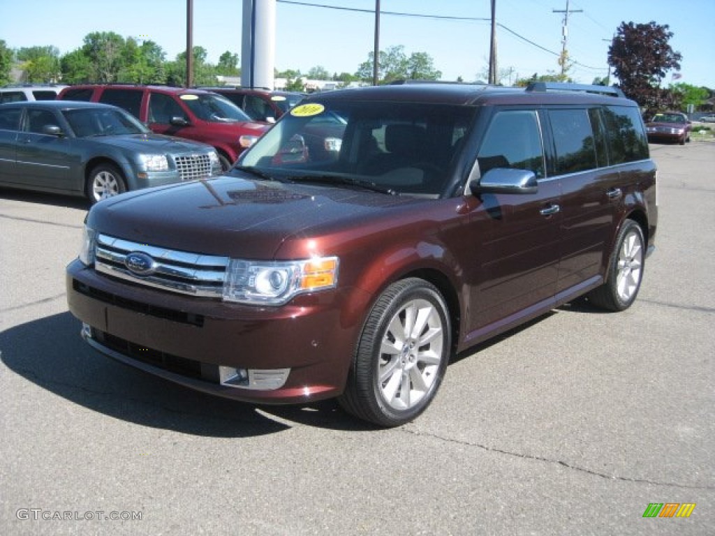 Cinnamon Metallic 2010 Ford Flex Limited EcoBoost AWD Exterior Photo #50031730