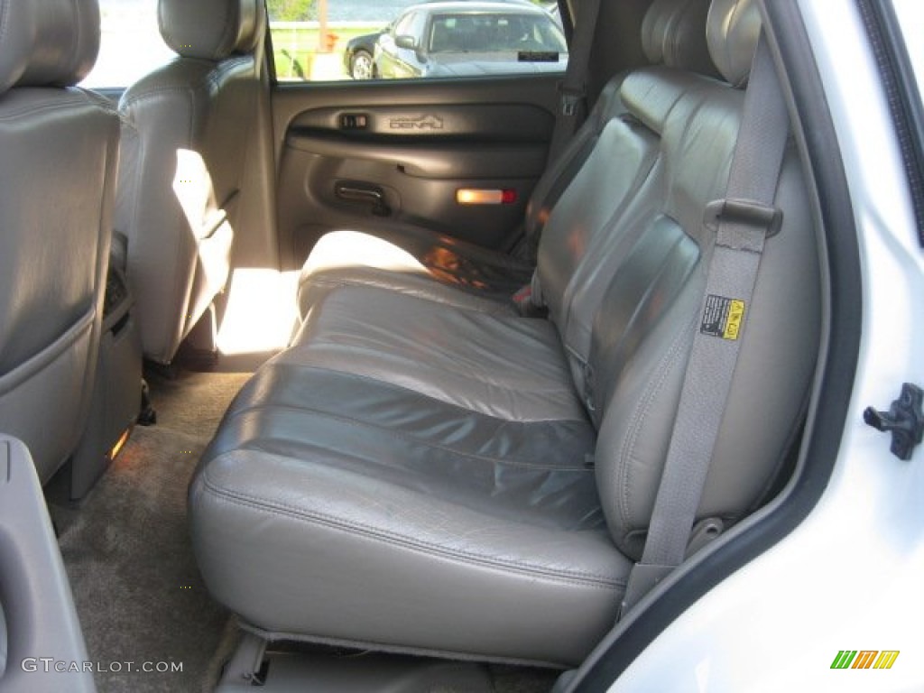 Stone Gray Interior 2002 GMC Yukon Denali AWD Photo #50031979