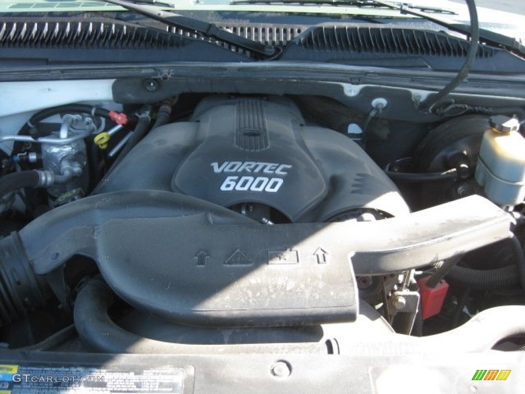 2002 GMC Yukon Denali AWD 6.0 Liter OHV 16V Vortec V8 Engine Photo #50032258