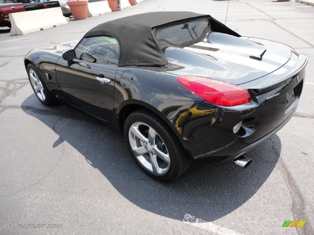 Mysterious Black 2008 Pontiac Solstice GXP Roadster Exterior Photo #50033357