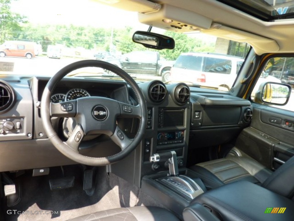 2006 H2 SUV - Yellow / Ebony photo #13