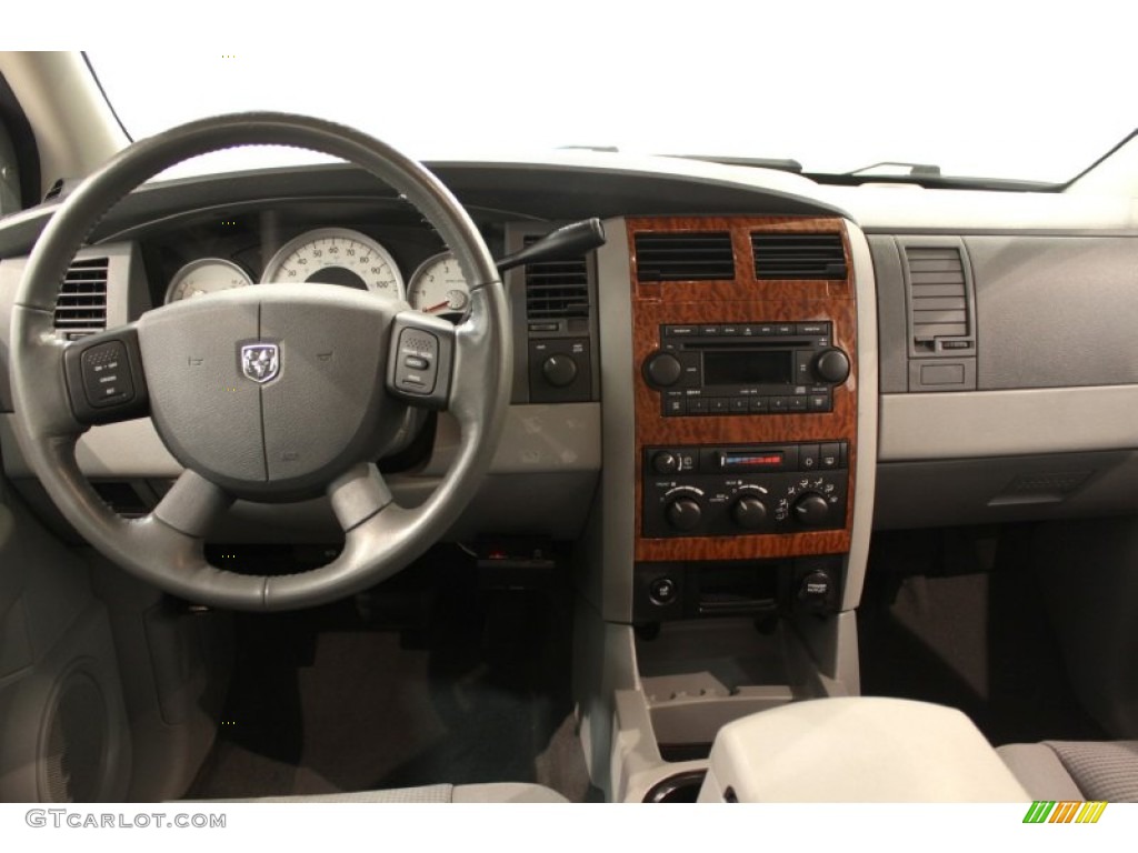 2007 Dodge Durango SLT 4x4 Dark Slate Gray/Light Slate Gray Dashboard Photo #50034842