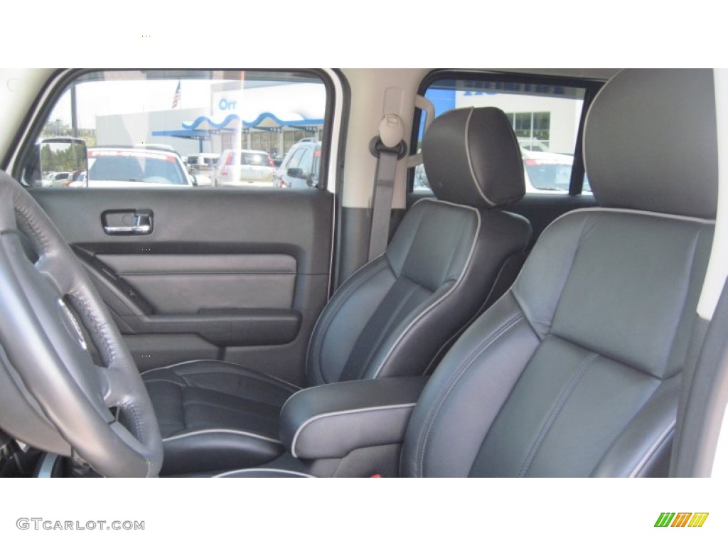 Ebony Interior 2010 Hummer H3 Alpha Photo #50036384