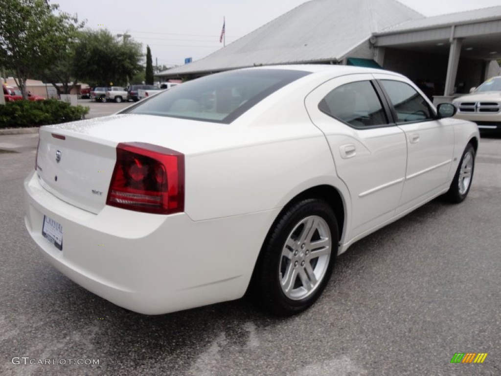 2006 Charger SXT - Stone White / Dark Slate Gray/Light Graystone photo #12