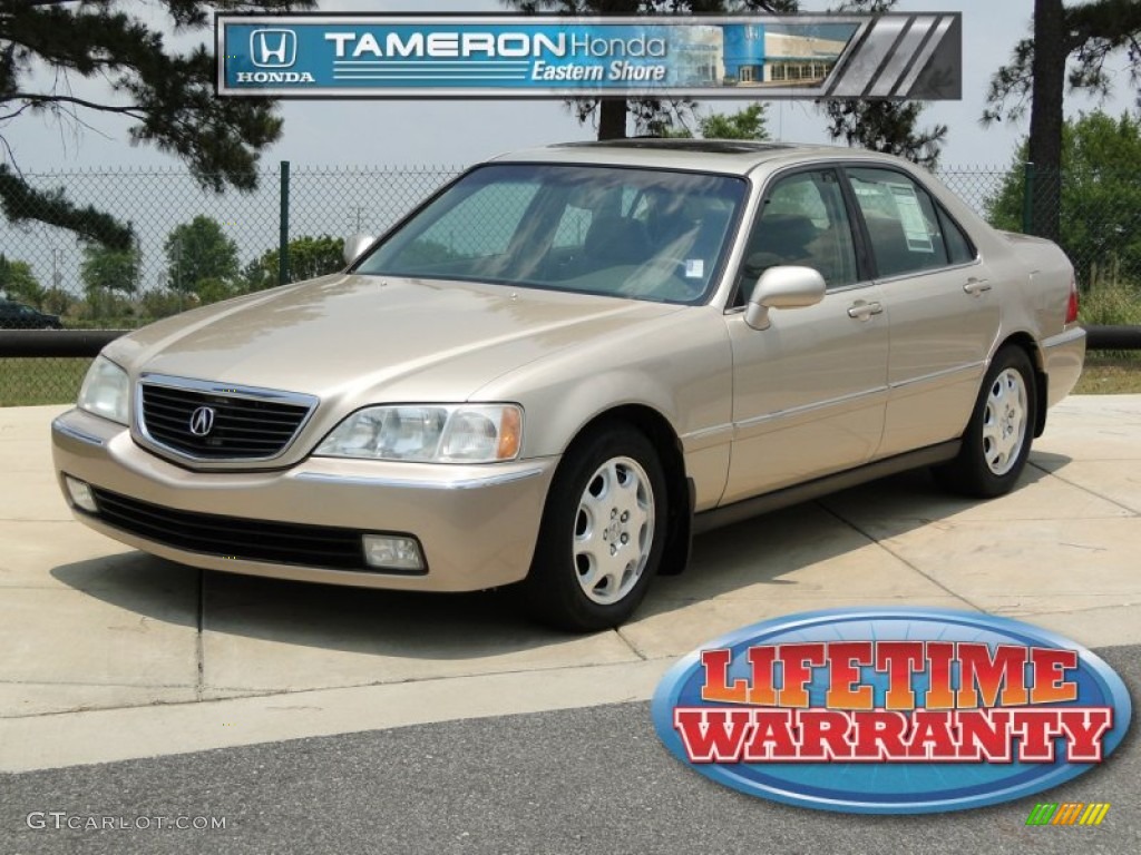 2000 RL 3.5 Sedan - Naples Gold Metallic / Parchment photo #1