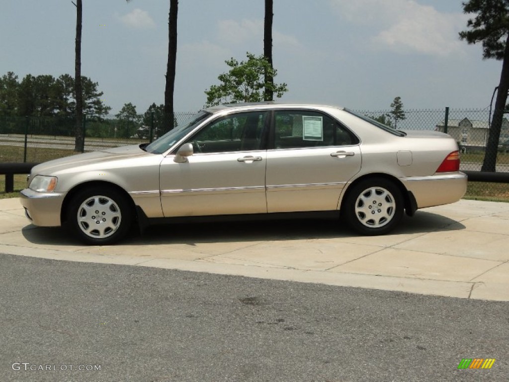 Naples Gold Metallic 2000 Acura RL 3.5 Sedan Exterior Photo #50041080