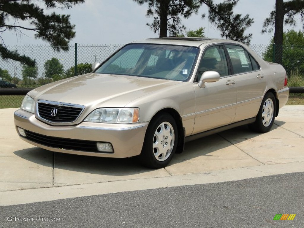 Naples Gold Metallic 2000 Acura RL 3.5 Sedan Exterior Photo #50041128