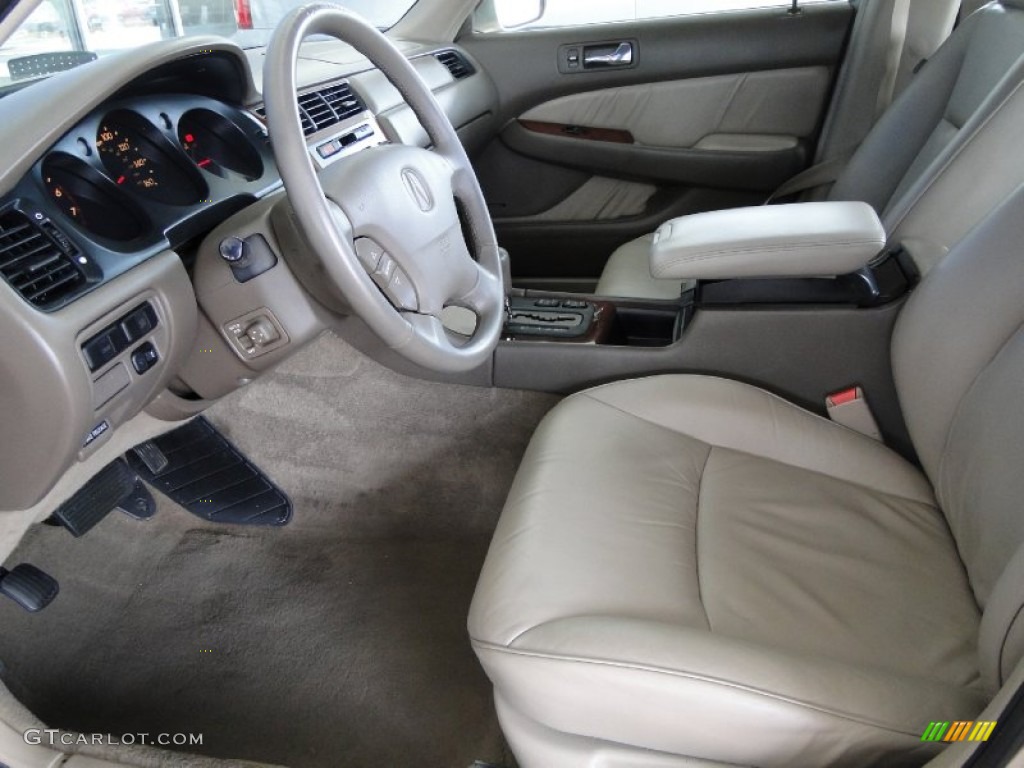 Parchment Interior 2000 Acura RL 3.5 Sedan Photo #50041143