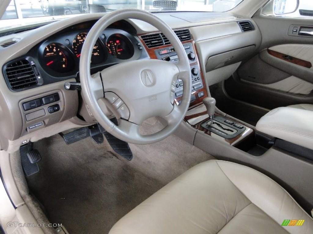 Parchment Interior 2000 Acura RL 3.5 Sedan Photo #50041161